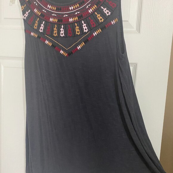 Sleeveless grey tunic - Picture 4 of 6